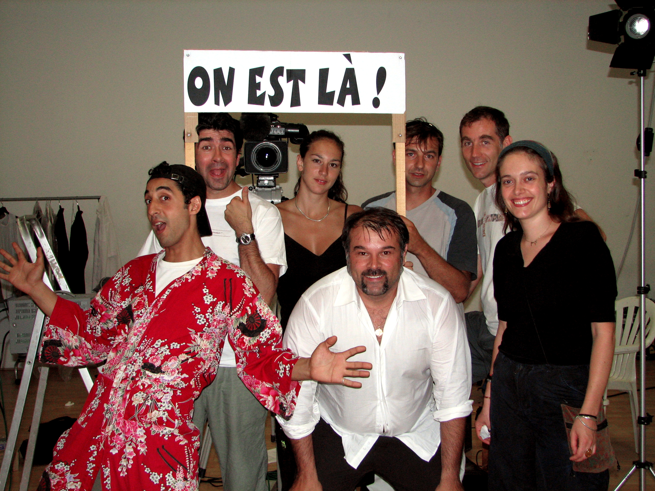 LES KAÏDS (pilote) - 2005 - Avec Sofian Belmouden, Didier Landucci, Celine Collobert (costumes), Max Gavodan (son), Patrick Barras (image), Karine Avezard (maquillage)