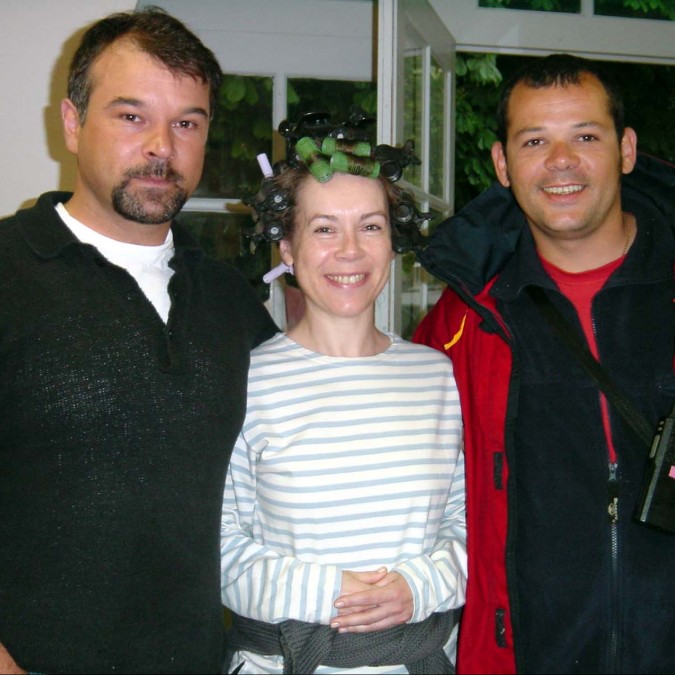 LES ENFANTS DE CHARLOTTE (FR3) - 2002 - Avec Sonia Vollereaux (Laguerre) et Romain Sussfeld.